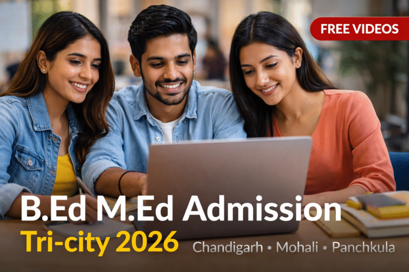 B.Ed M.Ed Admission Tri-city 2026
