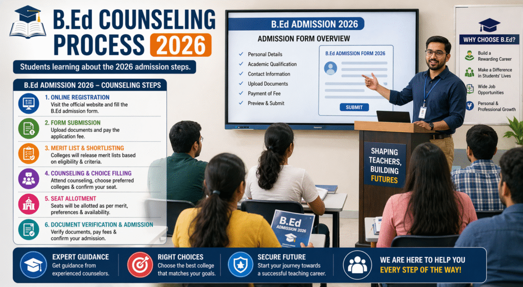 Chandigarh B.Ed Admission 2026 Counseling Session