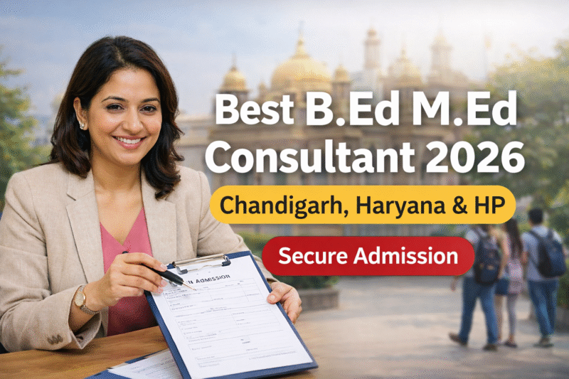 Best B.Ed M.Ed Consultant 2026